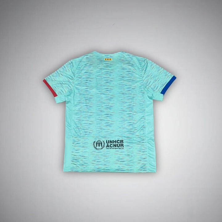 Image of 23/24 FC Barcelona Third Premium Kit - Premium Quality Jersey at FootballPrestige.com