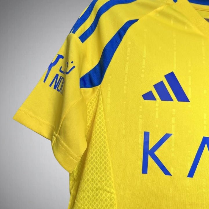 Image of 24 - 25 Al - Nassr Premium Home Kit - Premium Quality Jersey at FootballPrestige.com