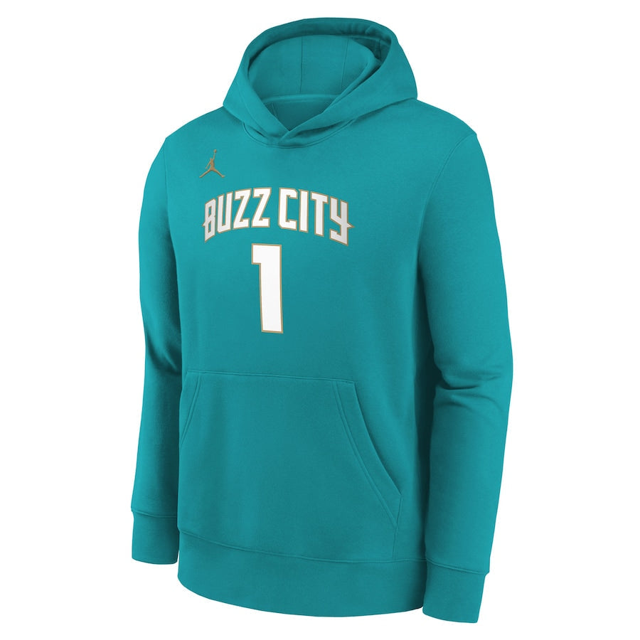 Lamelo Ball Charlotte Hornets 2024 City Edition NBA Youth Hoodie