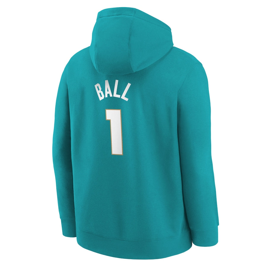 Image of Lamelo Ball Charlotte Hornets 2024 City Edition NBA Youth Hoodie