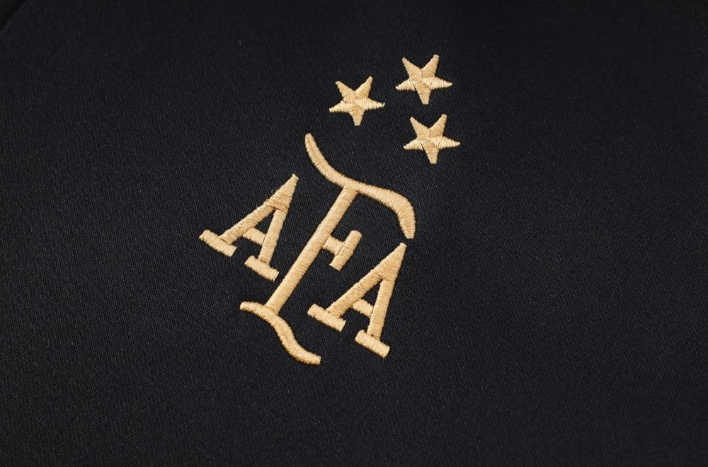 Image of 24/25 Argentina Black and Blue Premium Tracksuit - Premium Quality Jersey at FootballPrestige.com