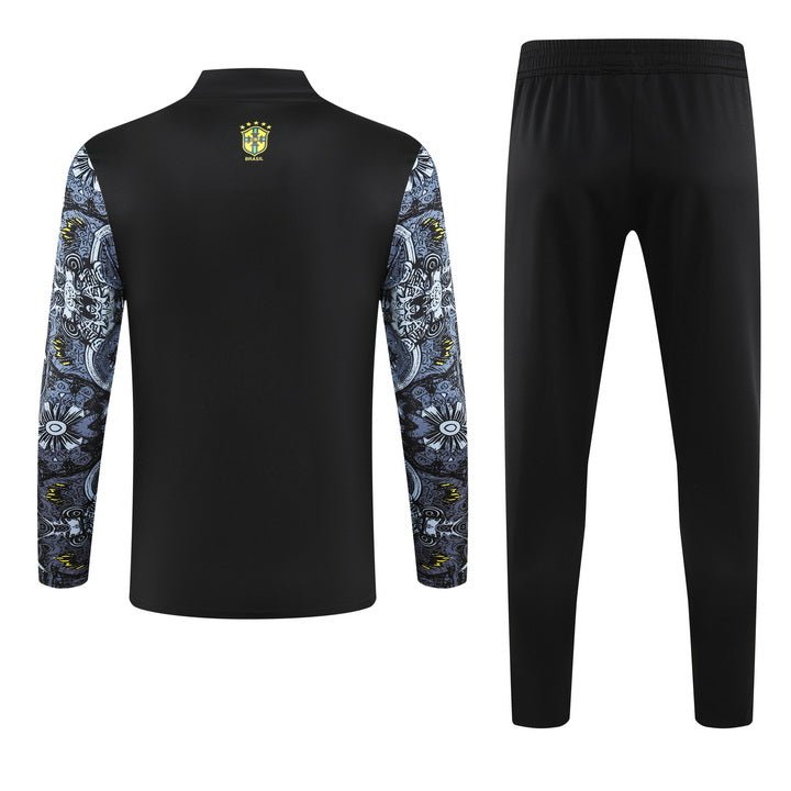 24/25 Brazil "Jesus" Premium Tracksuit - Premium Quality Jersey at FootballPrestige.com
