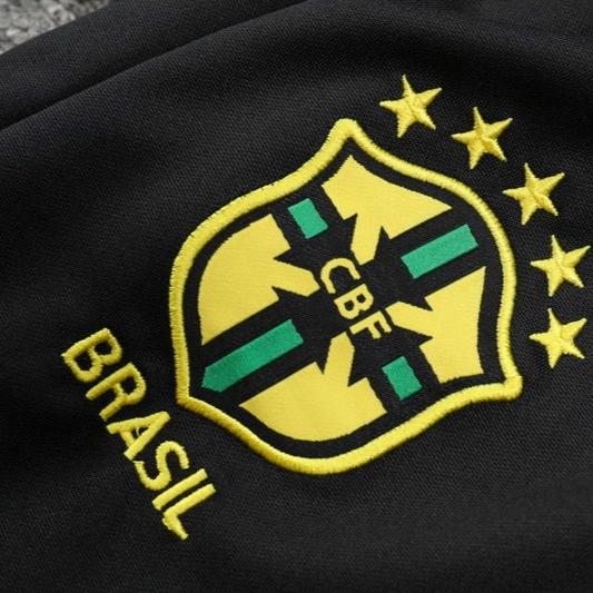 24/25 Brazil "Jesus" Premium Tracksuit - Premium Quality Jersey at FootballPrestige.com