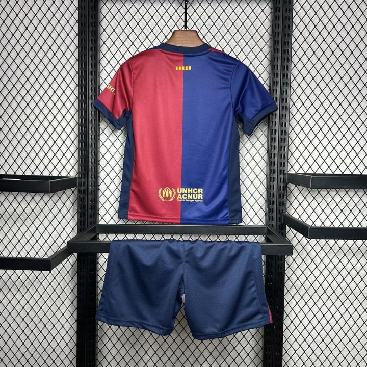 Image of 24/25 FC Barcelona Home Premium Kit - Premium Quality Jersey at FootballPrestige.com