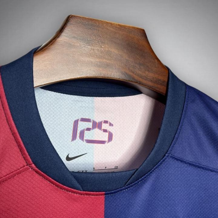 Image of 24/25 FC Barcelona Home Premium Kit - Premium Quality Jersey at FootballPrestige.com