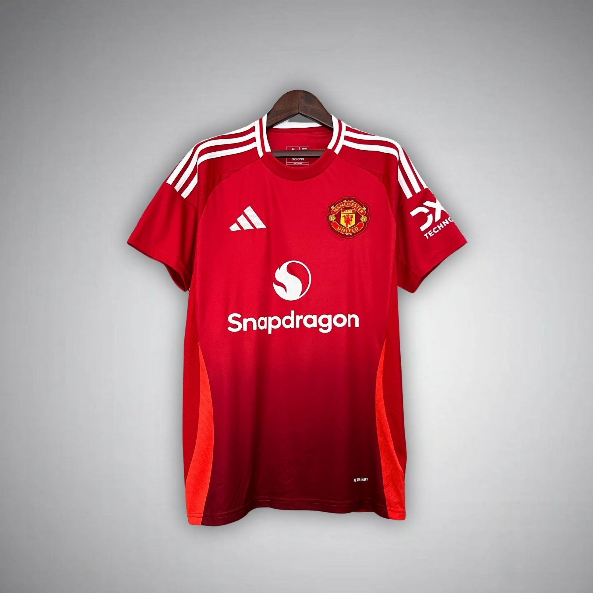 24/25 Manchester United Home Kit - Premium Quality Jersey at FootballPrestige.com