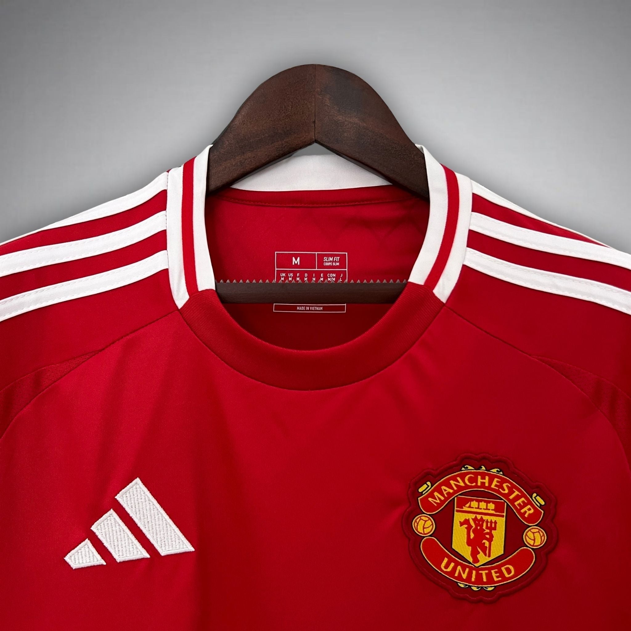Image of 24/25 Manchester United Home Kit - Premium Quality Jersey at FootballPrestige.com