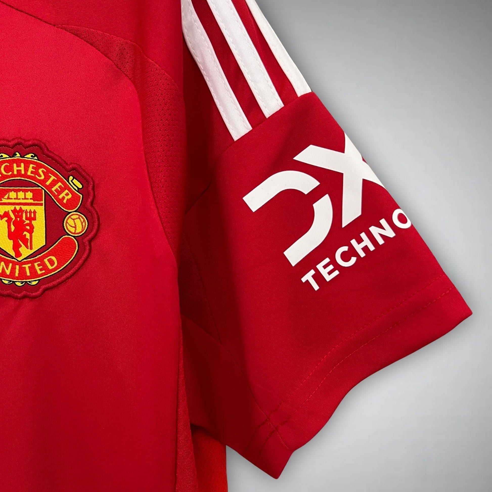 24/25 Manchester United Home Kit - Premium Quality Jersey at FootballPrestige.com