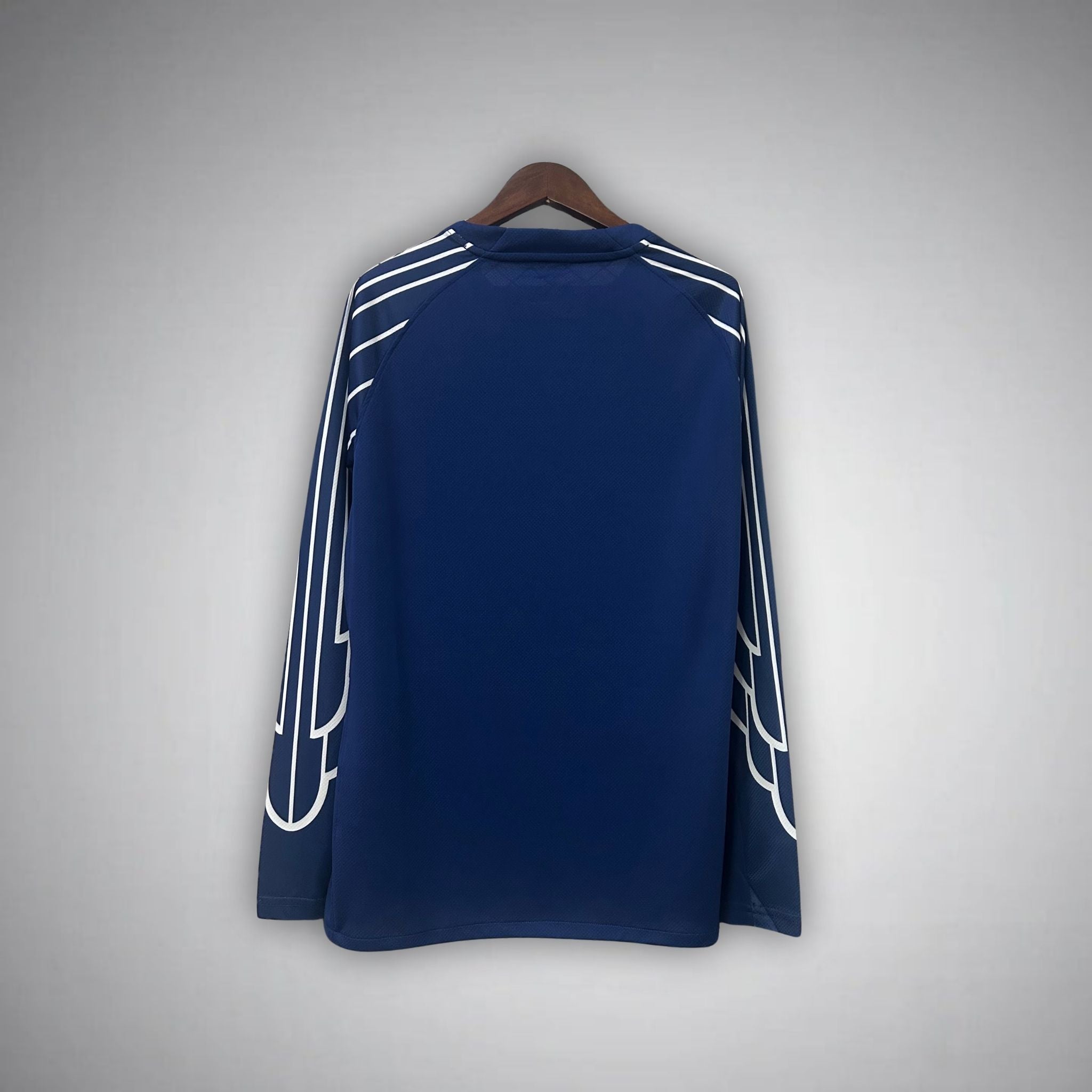 Image of 24/25 PSG x Jordan 4th Long Sleeve Kit - Premium Quality Jersey at FootballPrestige.com