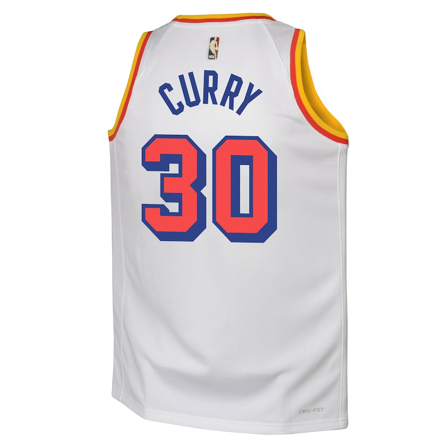 Image of Stephen Curry Golden State Warriors 2025 Classic Edition Youth NBA Swingman Jersey