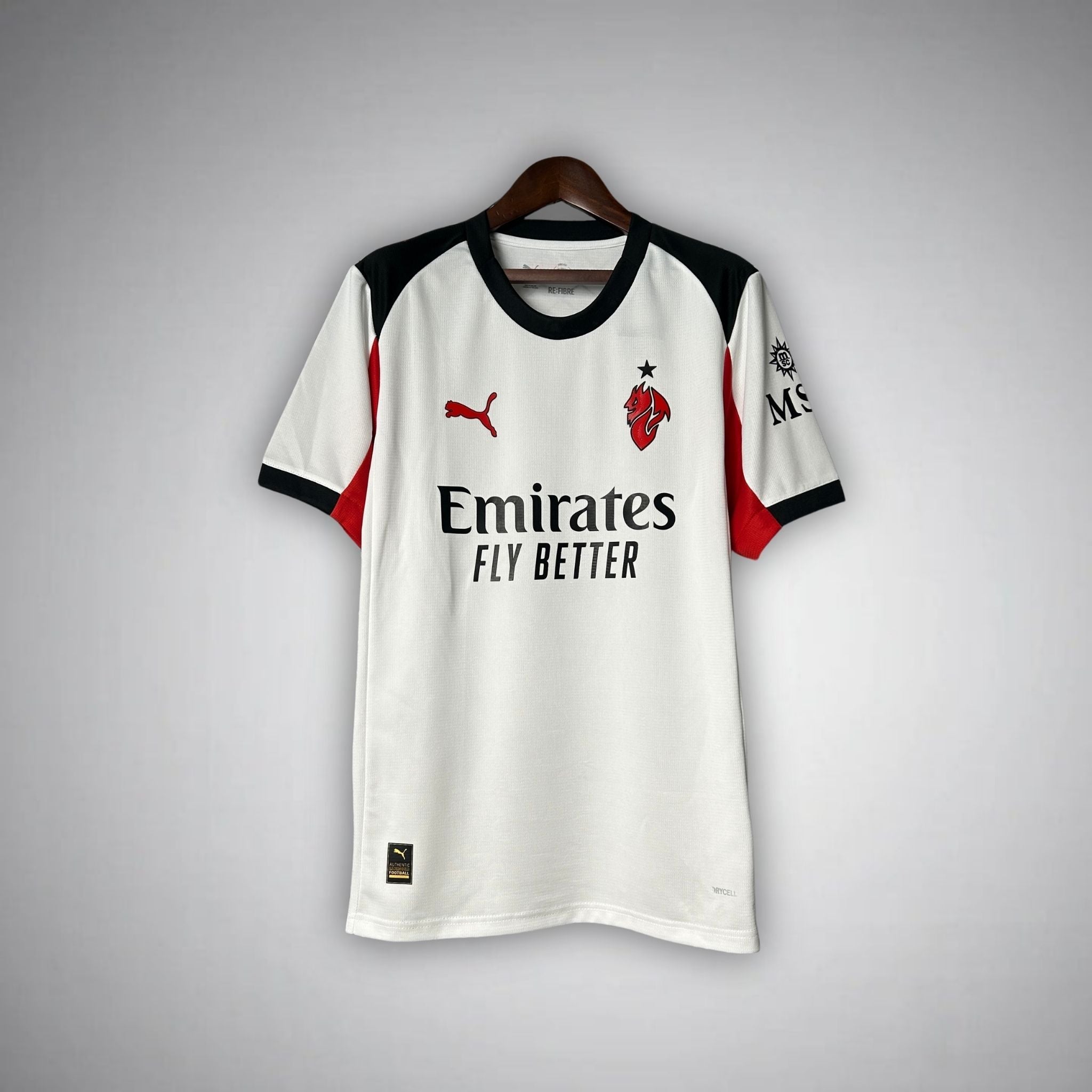 Image of 25/26 AC Milan Away Kit - Premium Quality Jersey at FootballPrestige.com