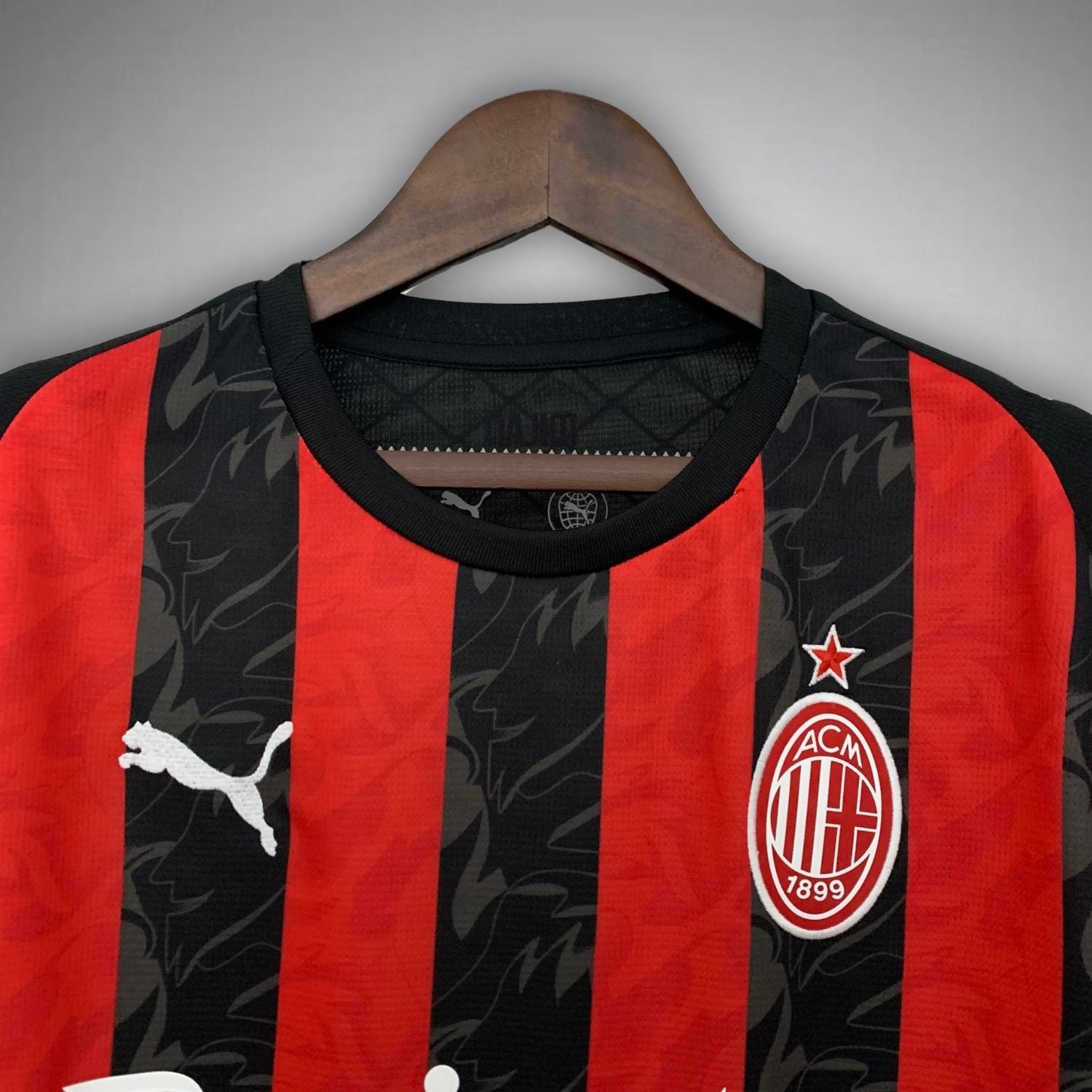 Image of 25/26 AC Milan Home Kit - Premium Quality Jersey at FootballPrestige.com