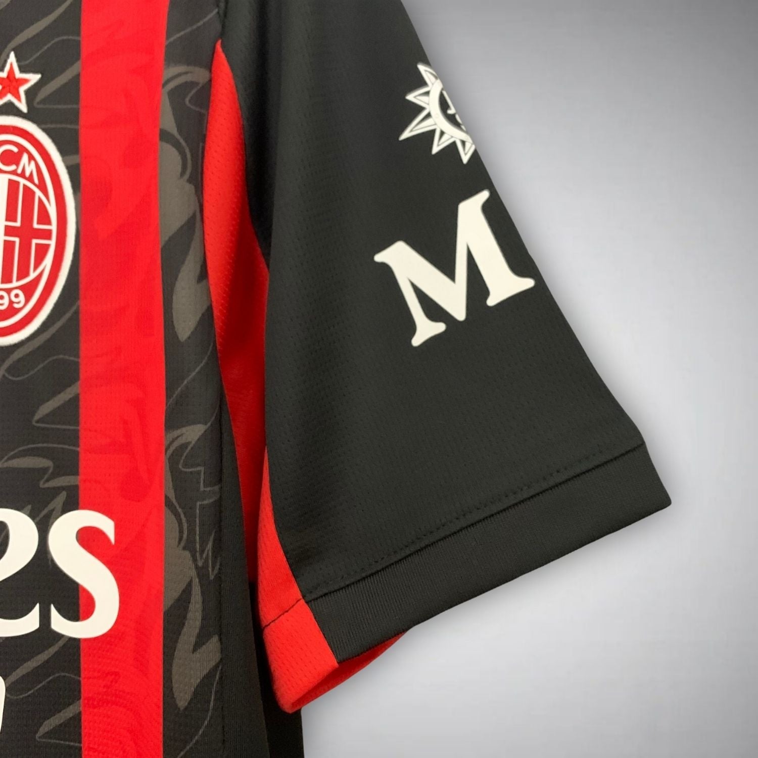 Image of 25/26 AC Milan Home Kit - Premium Quality Jersey at FootballPrestige.com