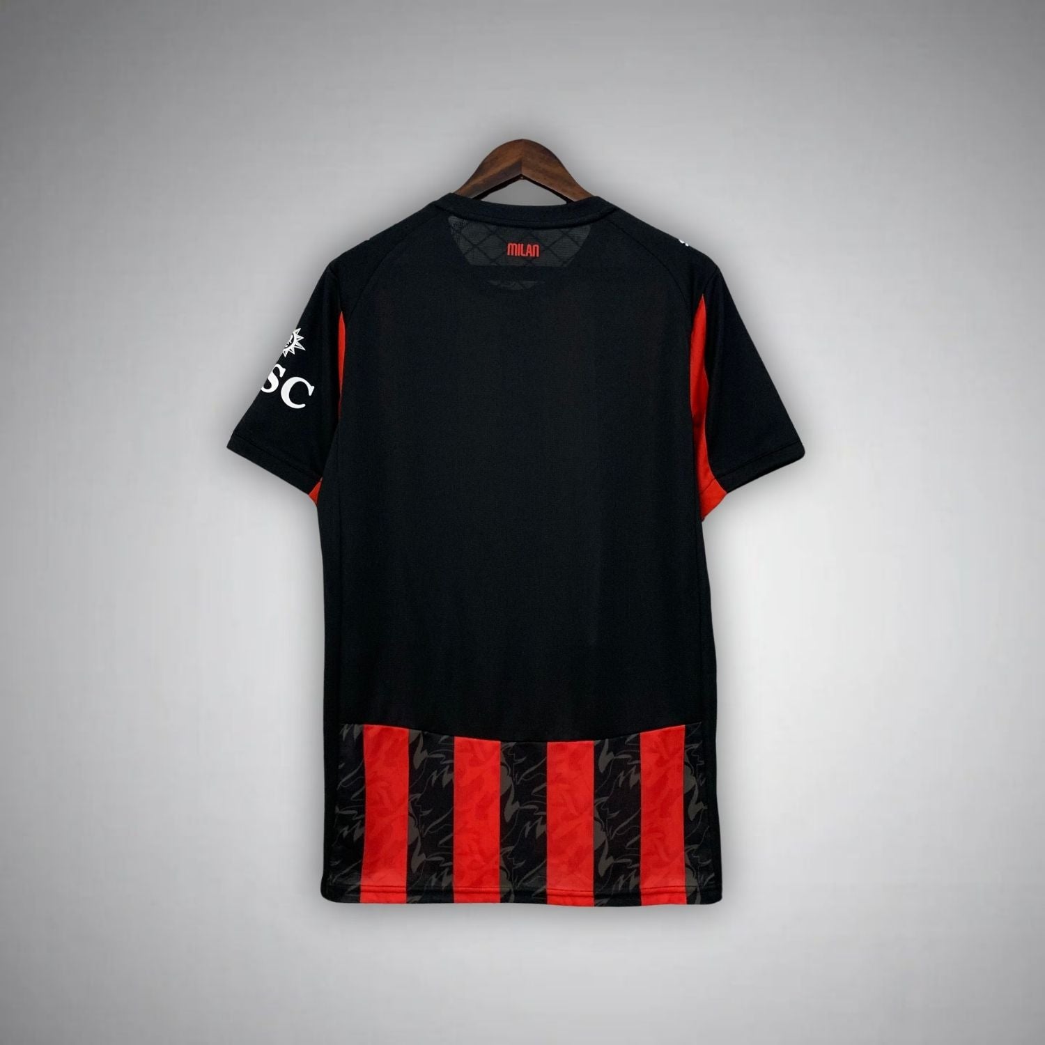Image of 25/26 AC Milan Home Kit - Premium Quality Jersey at FootballPrestige.com