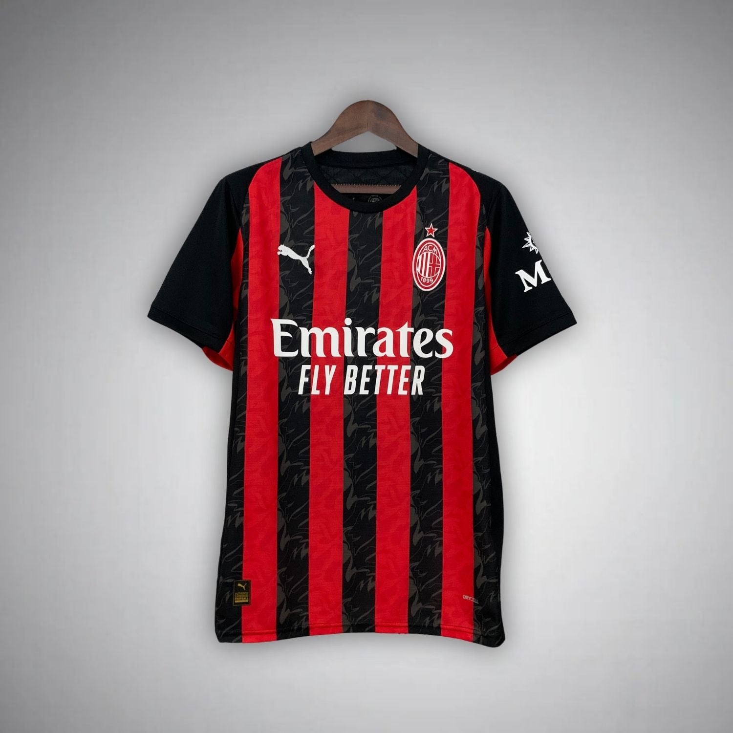 Image of 25/26 AC Milan Home Kit - Premium Quality Jersey at FootballPrestige.com