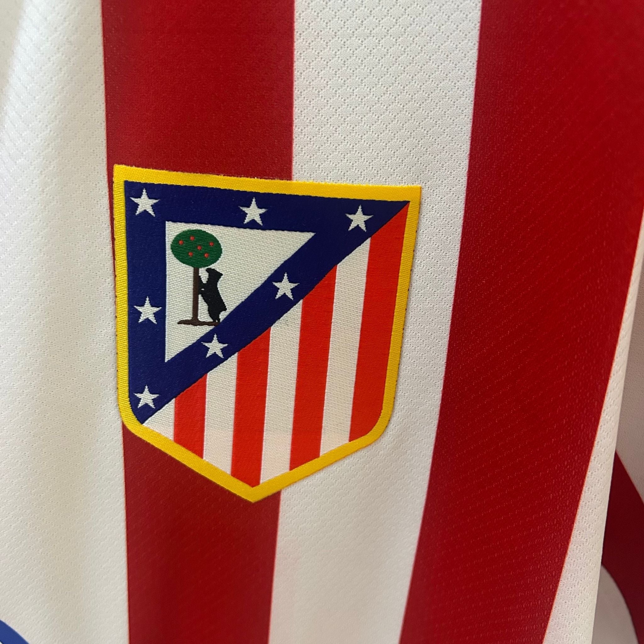 Image of 25/26 Atletico Madrid Home Kit - Premium Quality Jersey at FootballPrestige.com