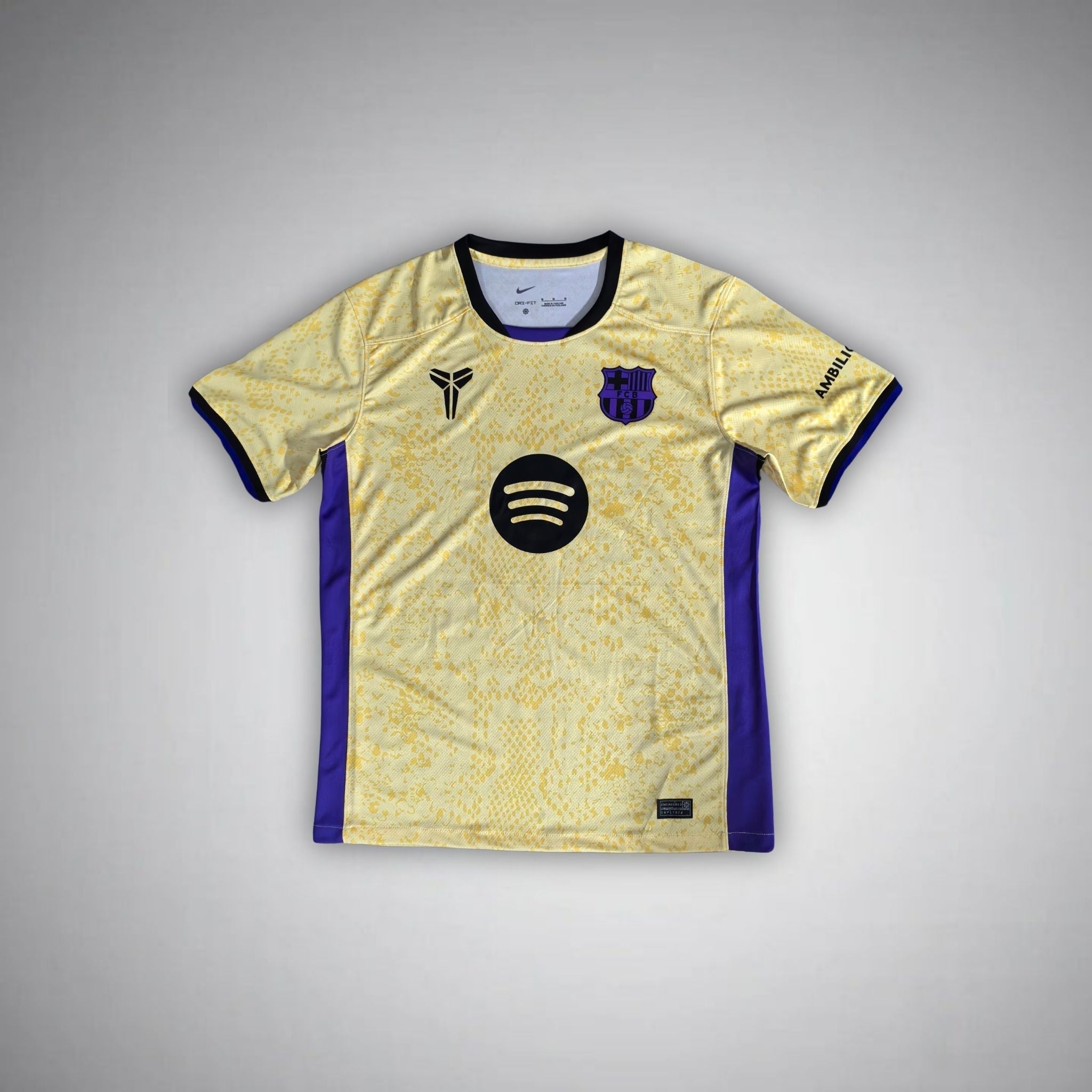 Image of 25/26 FC Barcelona Away Kit - Premium Quality Jersey at FootballPrestige.com