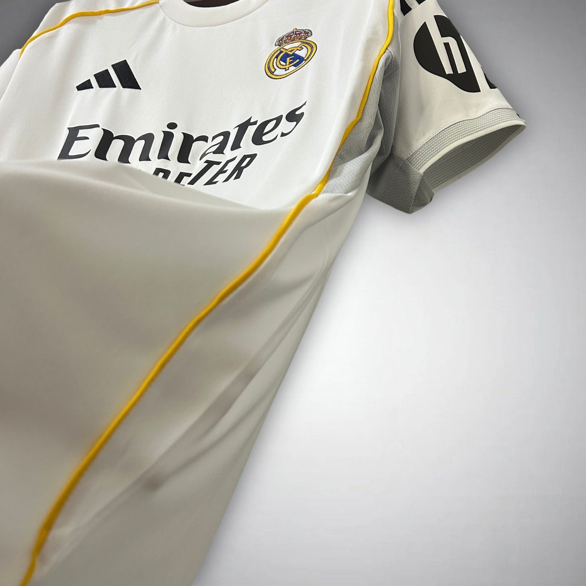 25/26 Real Madrid Home Kit - Premium Quality Jersey at FootballPrestige.com