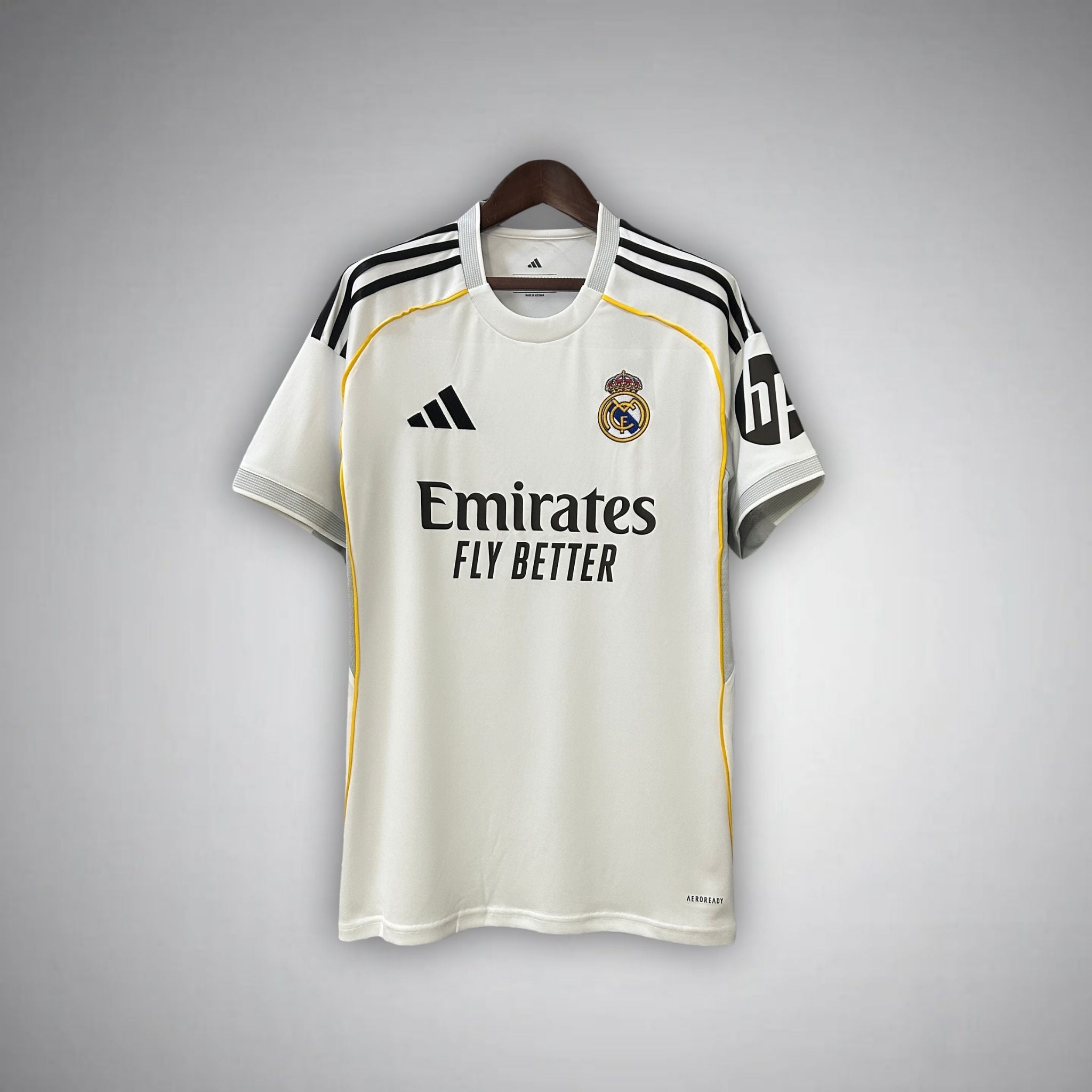 Image of 25/26 Real Madrid Home Kit - Premium Quality Jersey at FootballPrestige.com