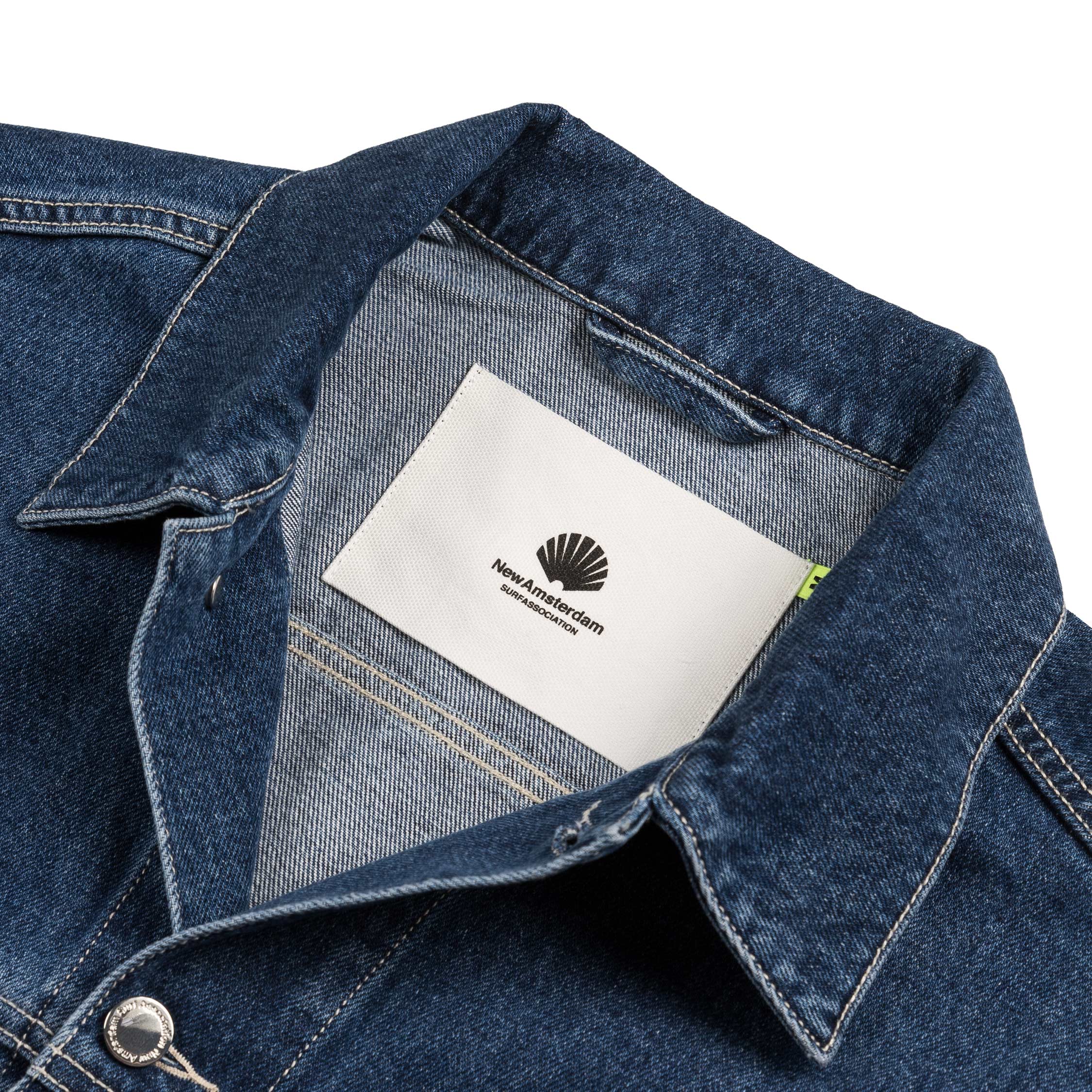 Image of New Amsterdam Surf Association Denim Coated Jacket