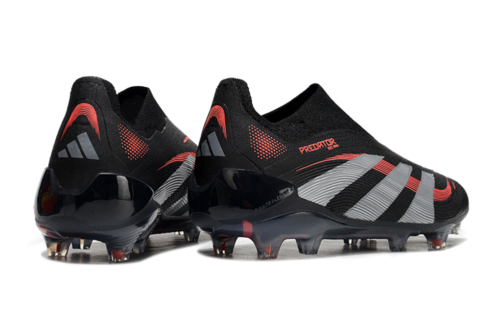 Image of Adidas Predator Elite FG Laceless Stealth Victory