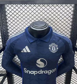 Image of Manchester United 2024/25 Away Long Sleeves Jersey Player Version