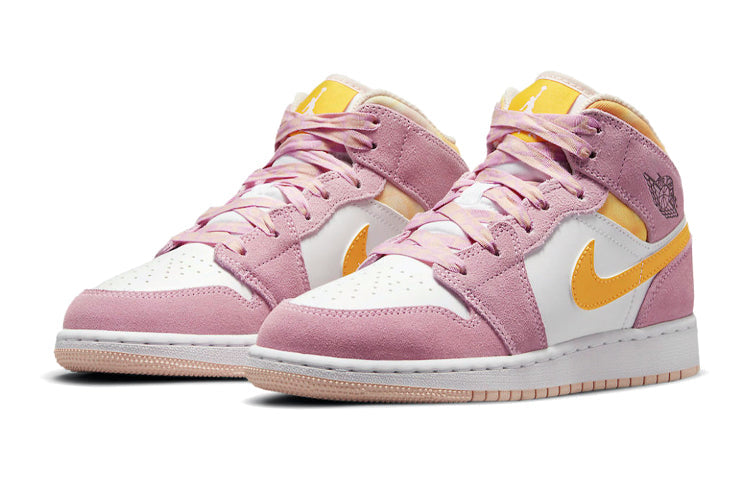 (GS) Air Jordan 1 Mid SE 'Arctic Pink' DC9517-600