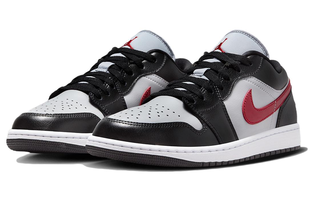 Image of (WMNS) Air Jordan 1 Low 'Wolf Grey Gym Red' DC0774-062
