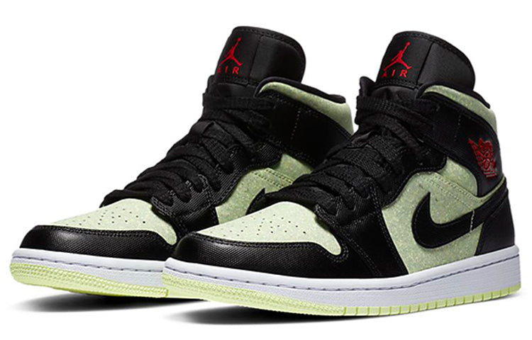 (WMNS) Air Jordan 1 Mid SE 'Black Barely Volt' CV5276-003