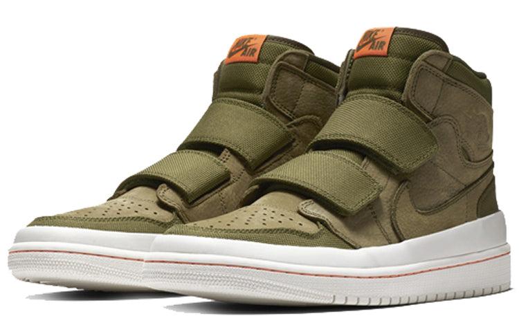 Air Jordan 1 Retro High Double Strap 'Olive Canvas' AQ7924-305