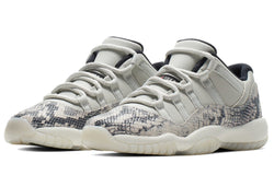 Image of (GS) Air Jordan 11 Retro Low 'Light Bone Snakeskin' CD6847-002