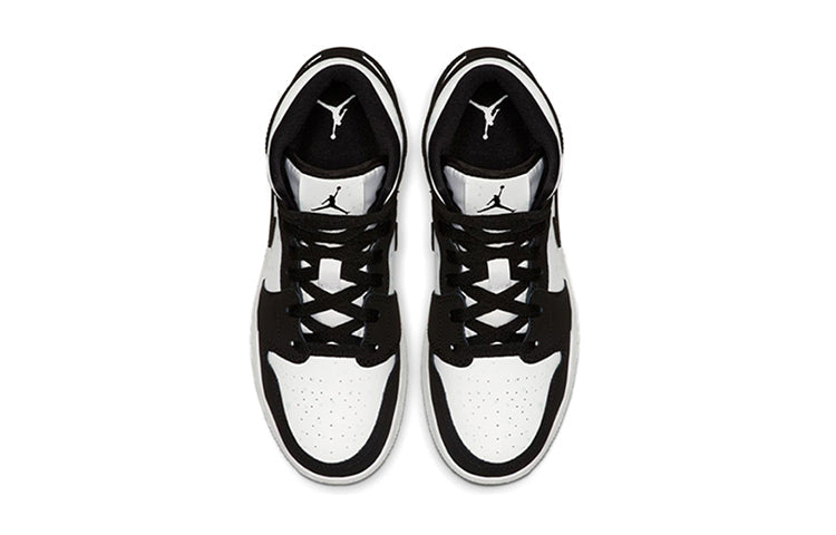 (GS) Air Jordan 1 Mid SE 'Glow in the Dark Panda' BQ6931-103