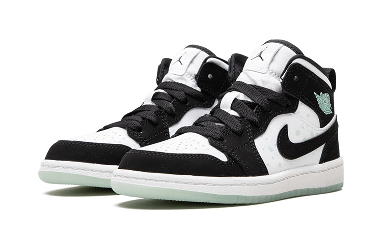 (PS) Air Jordan 1 Mid SE 'Glow in the Dark Panda' BQ6932-103