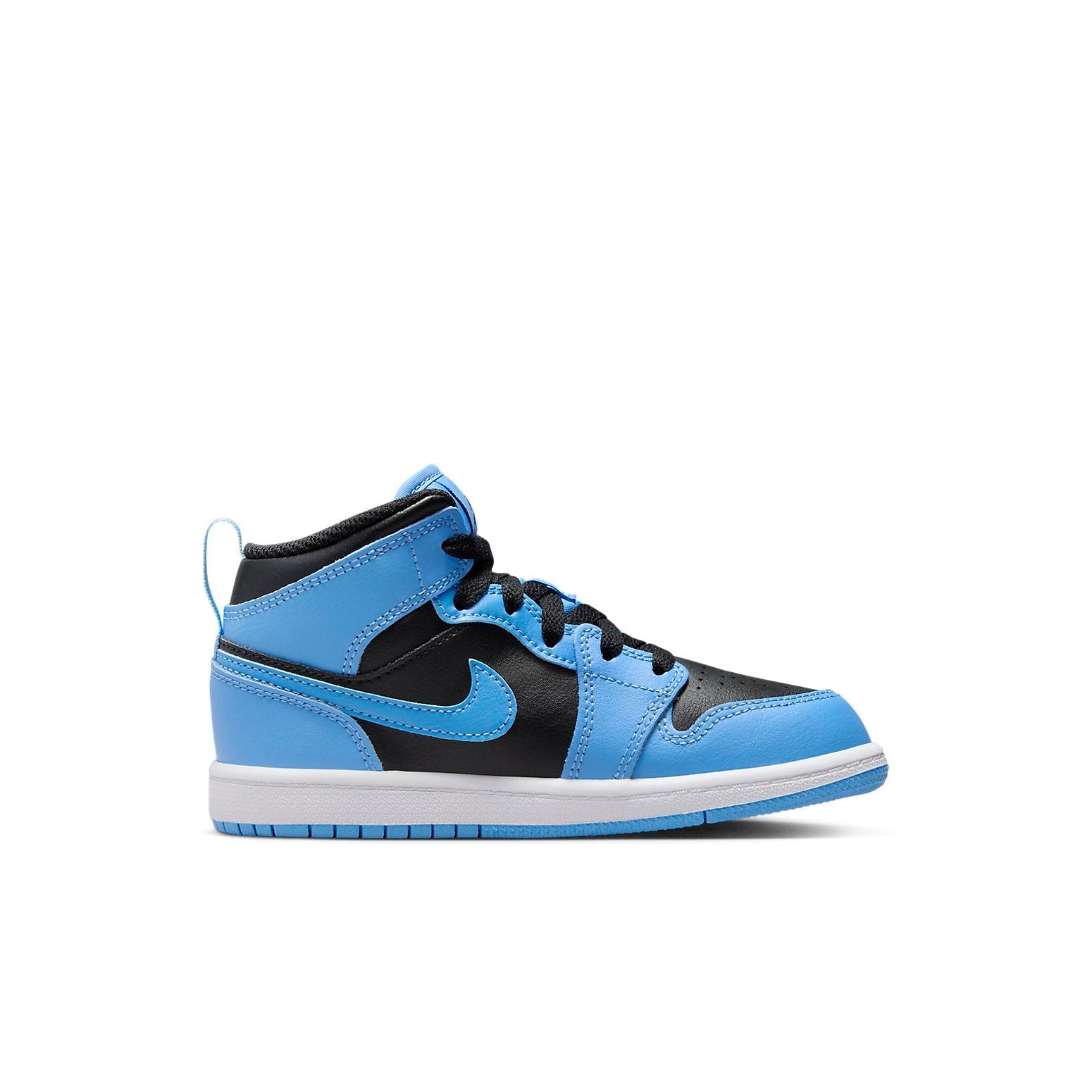 (PS) Air Jordan 1 Mid Shoes 'University Blue Black' DQ8424-401