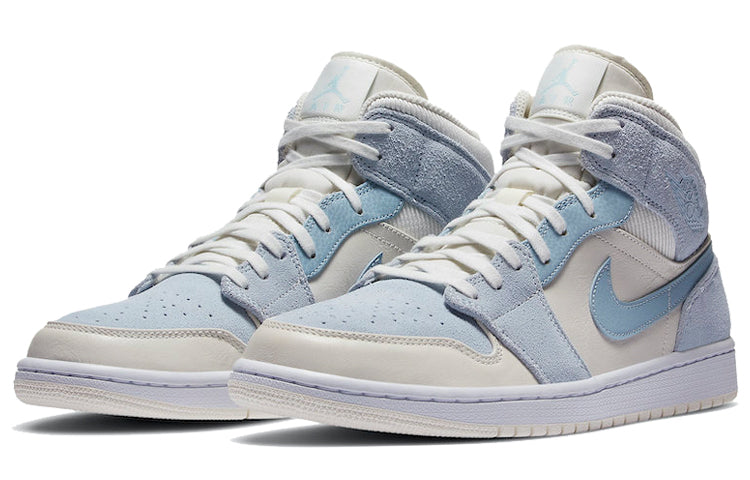 Image of Air Jordan 1 Mid SE 'Sail Light Blue' DA4666-100