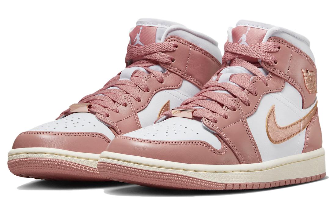 (WMNS) Air Jordan 1 Mid SE 'Red Stardust' FB9892-670