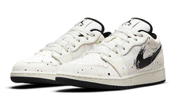 Image of (GS) Air Jordan 1 Low SE 'Paint Splatter' DH3295-100