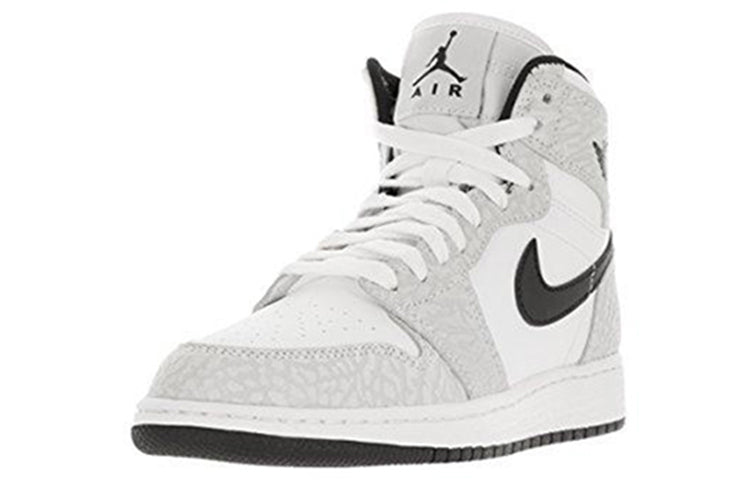 (GS) Air Jordan 1 Retro High Premium 'White Black' 838850-106