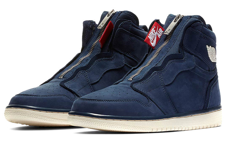 (WMNS) Air Jordan 1 High Zip 'Navy' AQ3742-404