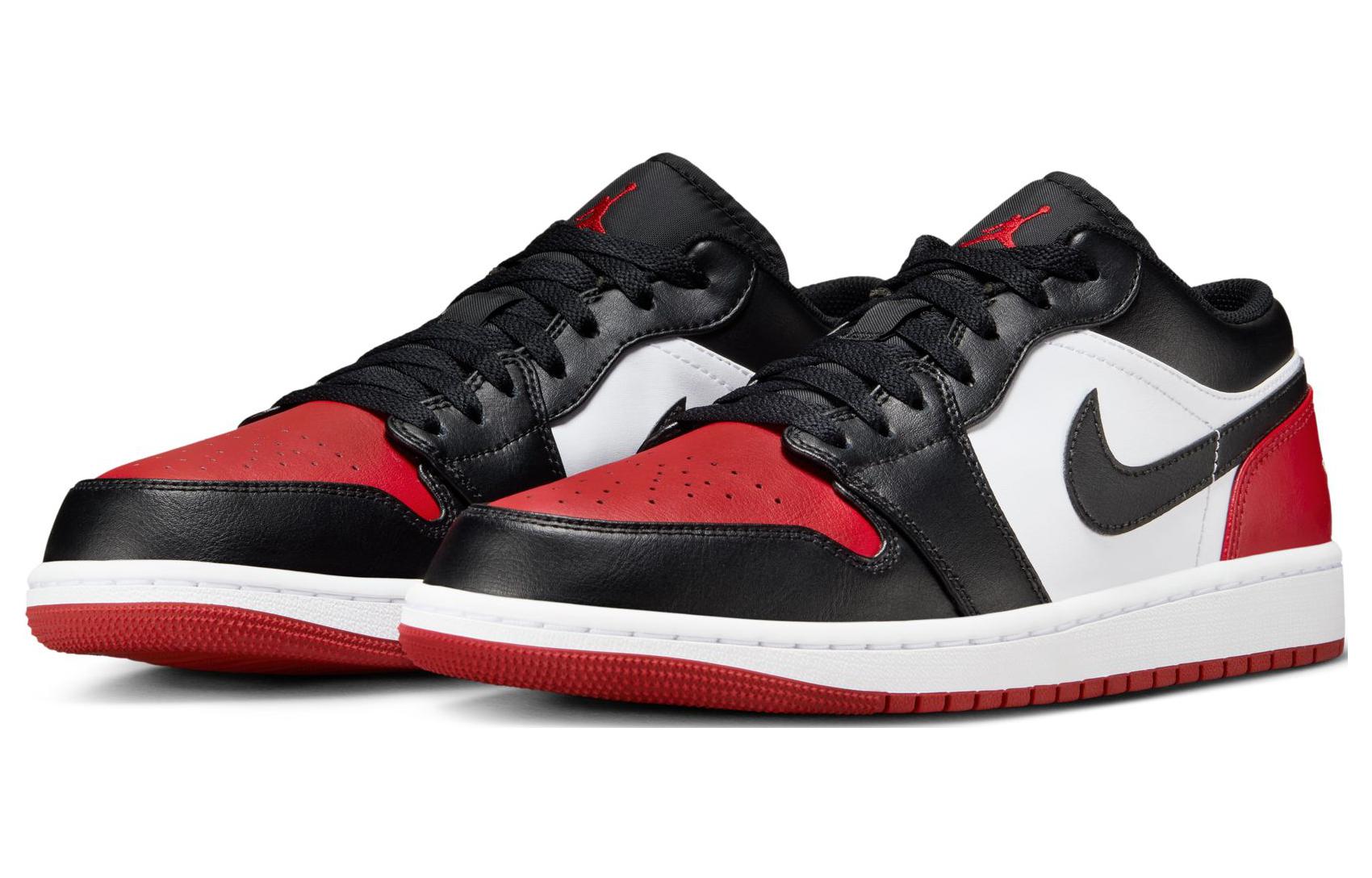 ⚡️Air Jordan 1 Low 'Bred Toe' 553558-161