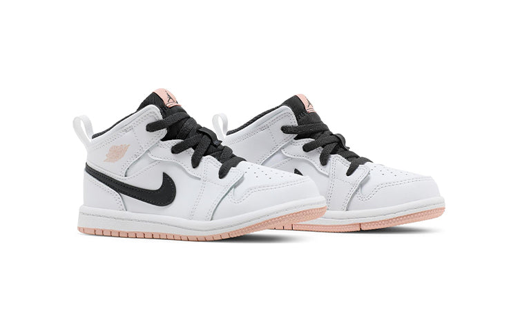 (TD) Air Jordan 1 Mid 'White Arctic Orange' 640735-180