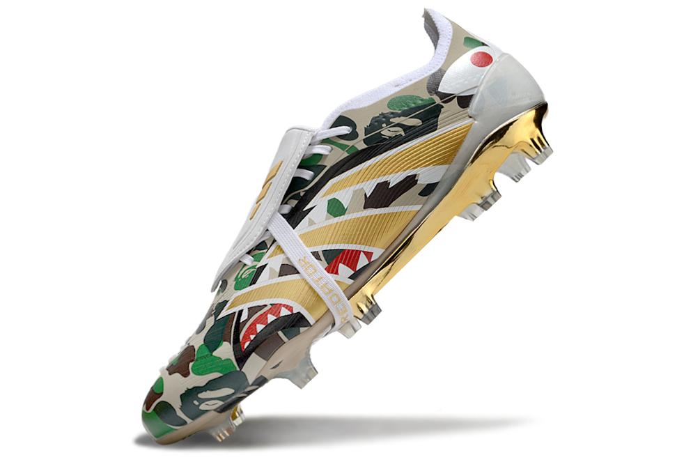Image of Adidas Predator 25 Elite Tongue FG X BAPE