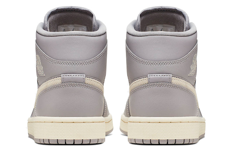 Image of (WMNS) Air Jordan 1 Mid 'Grey Light Bone' CD7240-002