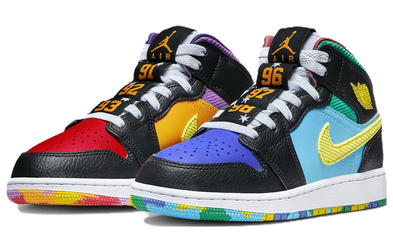 (GS) Air Jordan 1 Mid GS 'Six Championships' FD1317-007