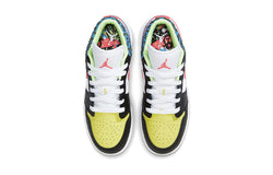 Image of (GS) Air Jordan 1 Low 'Funky Patterns' DH5927-006