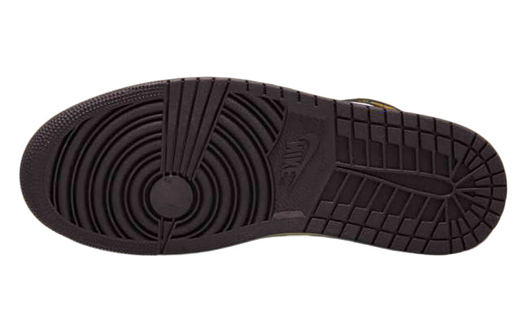 Image of Air Jordan 1 Mid 'Yellow Ochre' DQ8426-701