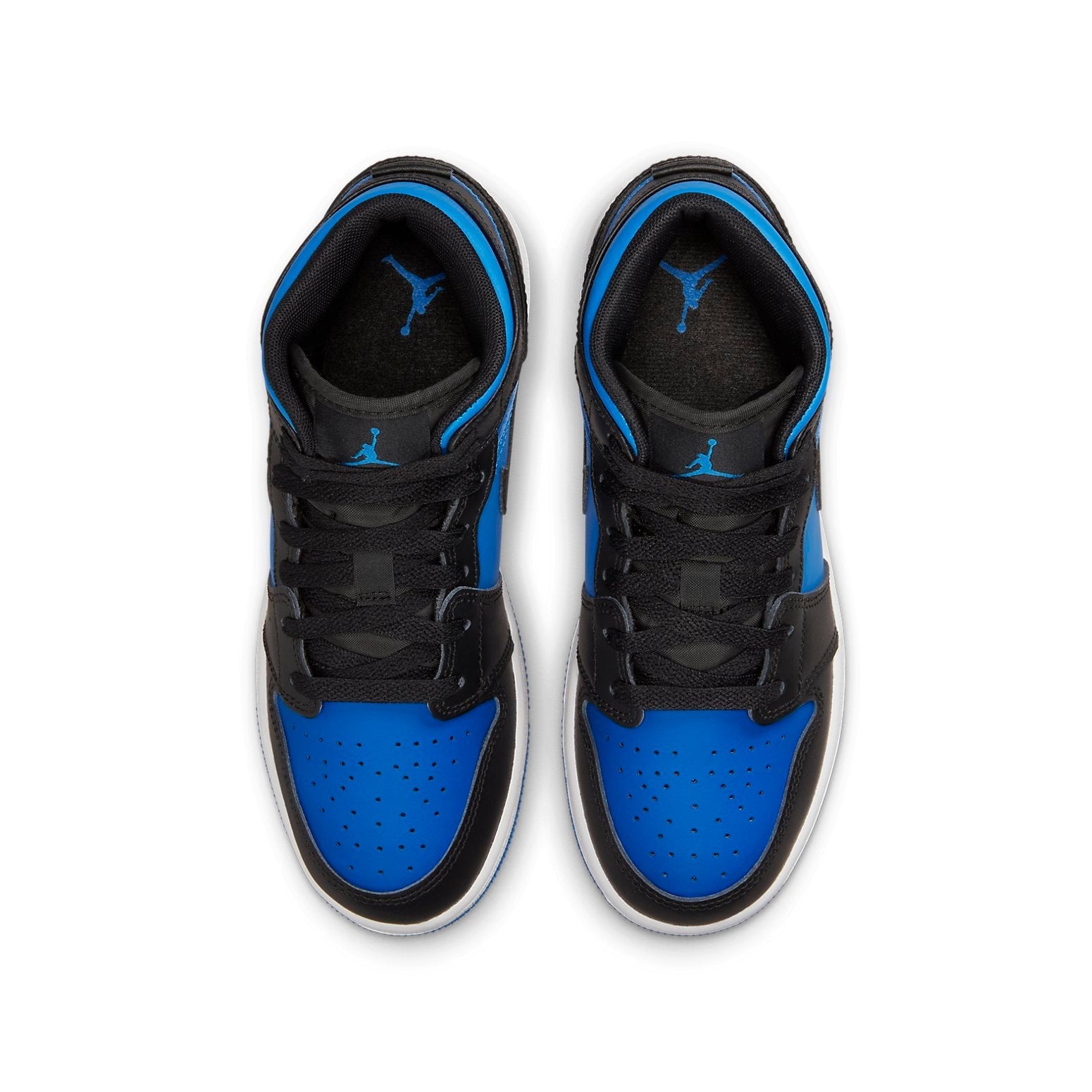 (GS) Air Jordan 1 Mid 'Black Royal Blue' DQ8423-042