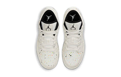 Image of (GS) Air Jordan 1 Low SE 'Paint Splatter' DH3295-100