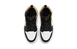 Image of (PS) Air Jordan 1 Mid 'Black University Gold' 640734-177