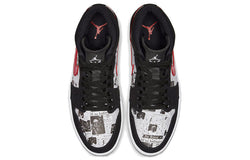 Image of Air Jordan 1 Mid SE 'Newspaper Air Times' 852542-061